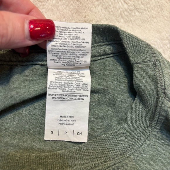 Laine Hardy Concert Tee Small Sage Green Laine The Tour 2019 Gildan SoftStyle - Picture 12 of 14